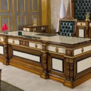 Koleksi Baru Meja Kantor Elegan Ukiran Klasik