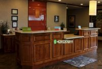 Meja Resepsionis Kayu Jati Jepara Minimalis Simple Elegan Meja Resepsionis Kayu Jati Jepara Minimalis Simple Elegan