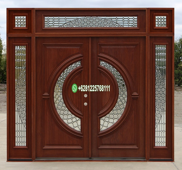 Model Pintu Depan Rumah Minimalis Kayu Jati Kusen Jendela Gendong