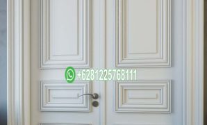 Pintu Utama Minimalis 2 Daun Cat Duco Warna Putih Pintu Utama Minimalis 2 Daun Cat Duco Warna Putih